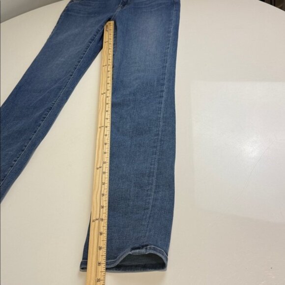 J Brand Women's Rail Skinny Jeans in Blue - Picture 6 of 8